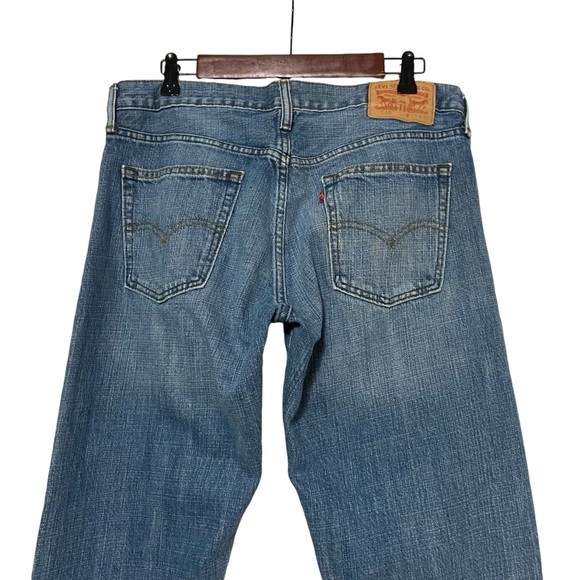 Levi’s 514 Straight Fit Jeans Blue - Picture 10 of 15